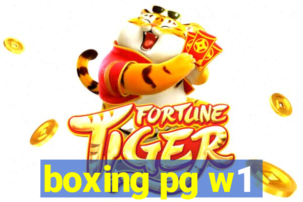 boxing pg w1